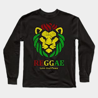 Lion Reggae Long Sleeve T-Shirt